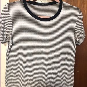Brandy Melville striped crop top🪐